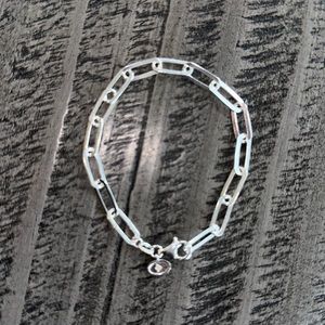 NEW SILPADA SILVER PAPERCLIP BRACELET